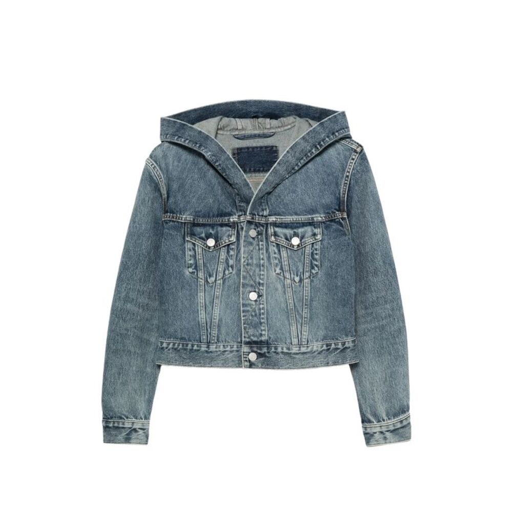 Alaïa Blue Jackets - Denim Jackets Women